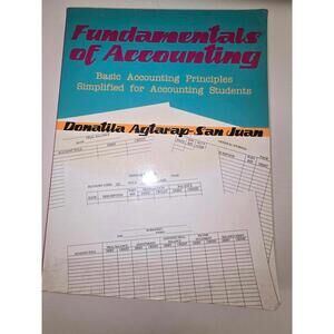 Fundamentals of Accounting : Basic accounting principles